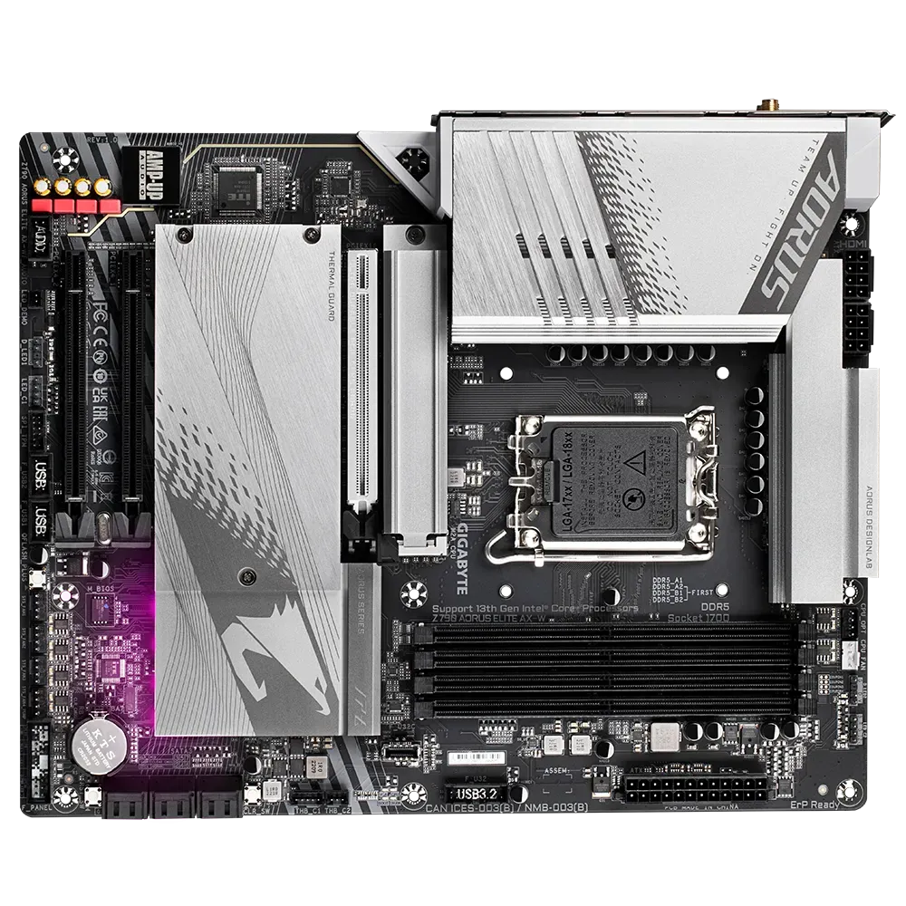 Gigabyte Z790 Aorus Elite AX-W DDR5 ATX LGA1700 Motherboard