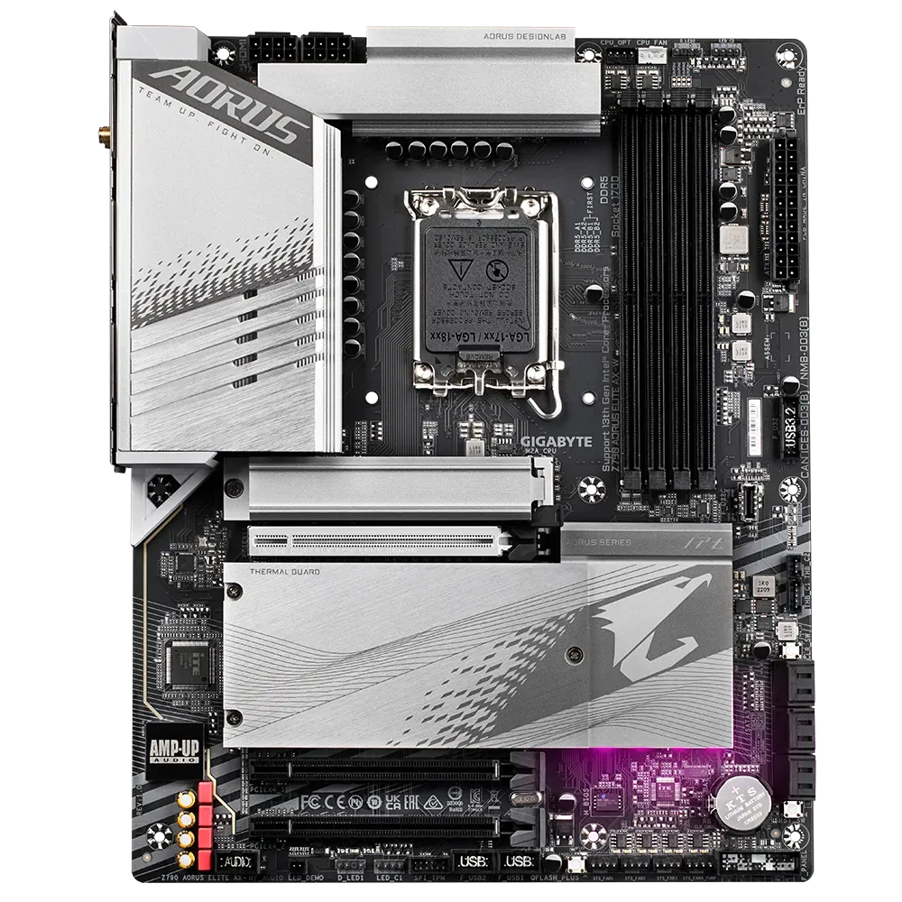 Gigabyte Z790 Aorus Elite AX-W DDR5 ATX LGA1700 Motherboard