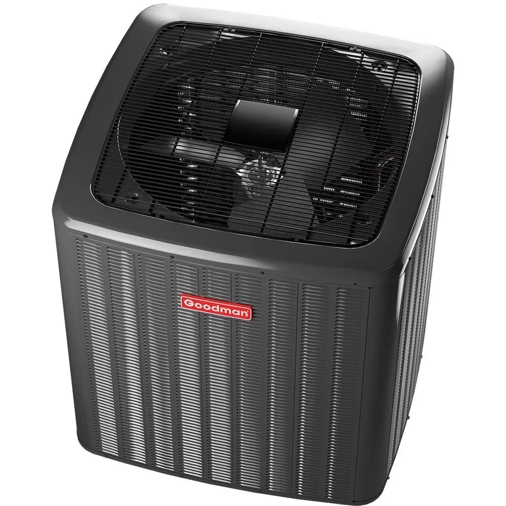 Goodman 2.5 Ton 15.2 SEER2 System: GLXS4BA3010 Air Conditioner Condenser & AWST30LU1305 R32 Wall-Mounted Air Handler with 5 kW Heater