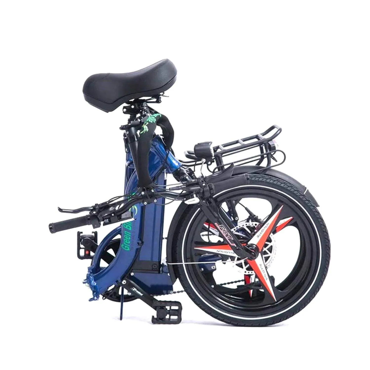 Green Bike USA GB500 Folding Low Step All Terrain Electric Bike