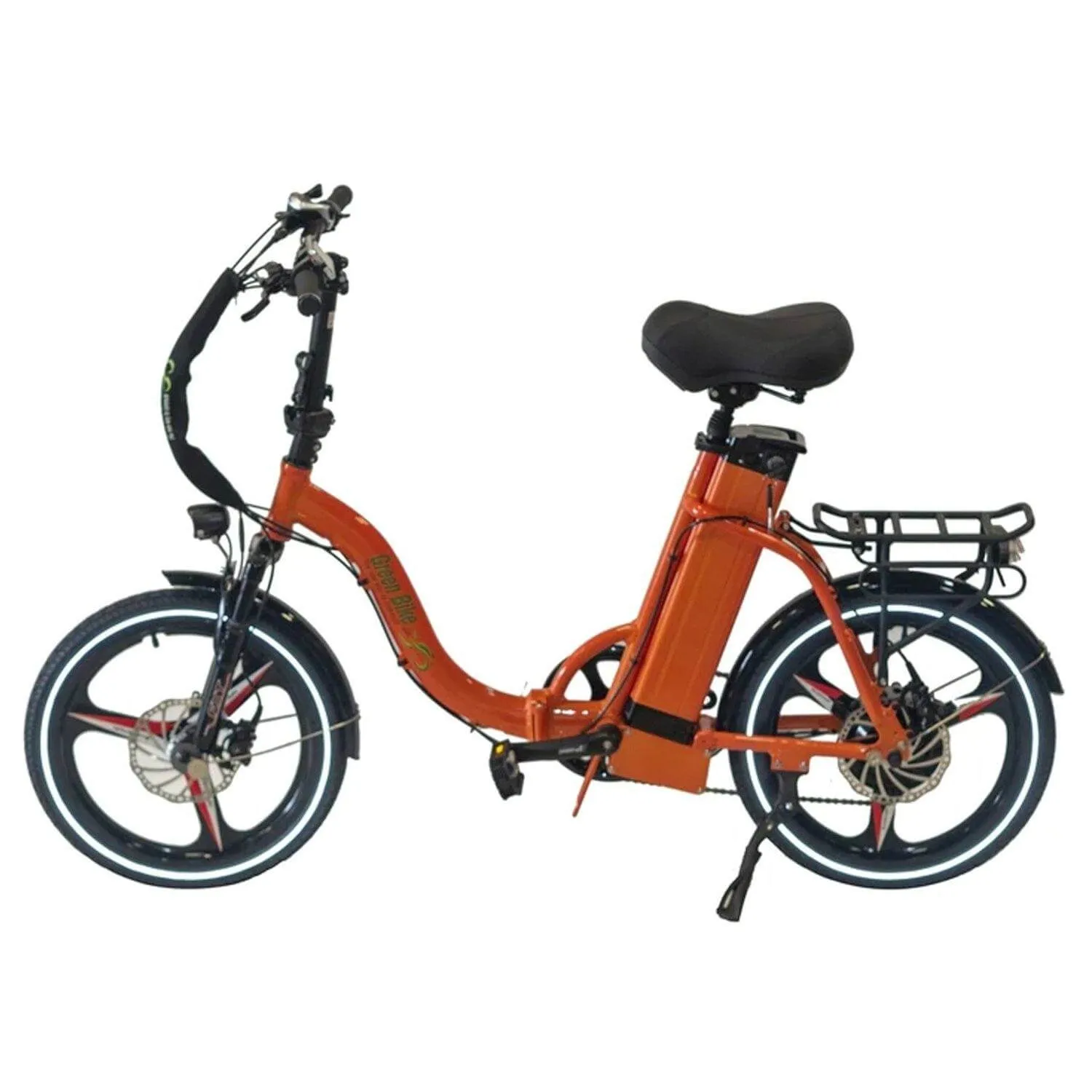 Green Bike USA GB500 Folding Low Step All Terrain Electric Bike