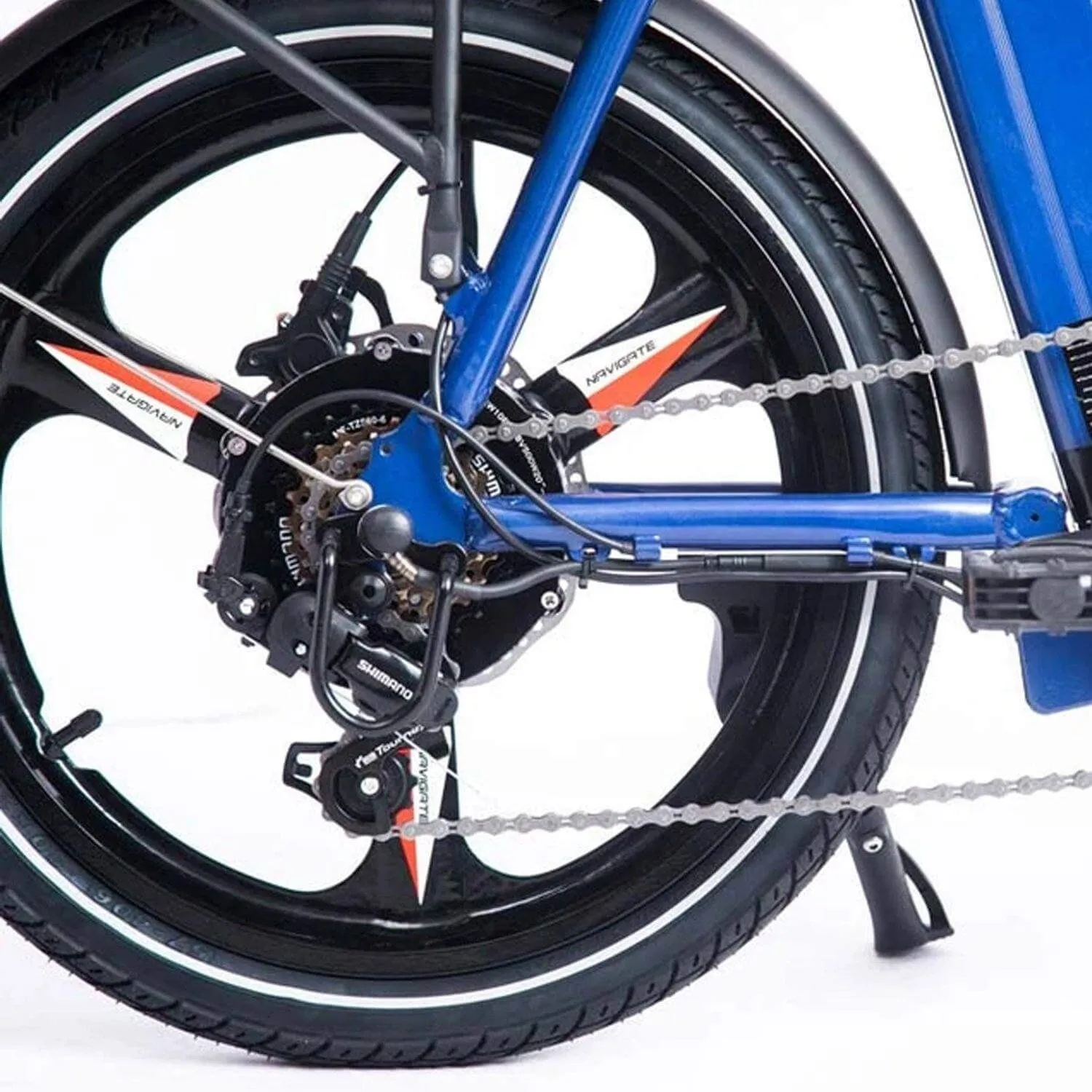 Green Bike USA GB500 Folding Low Step All Terrain Electric Bike