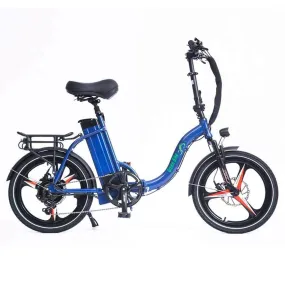 Green Bike USA GB500 Folding Low Step All Terrain Electric Bike