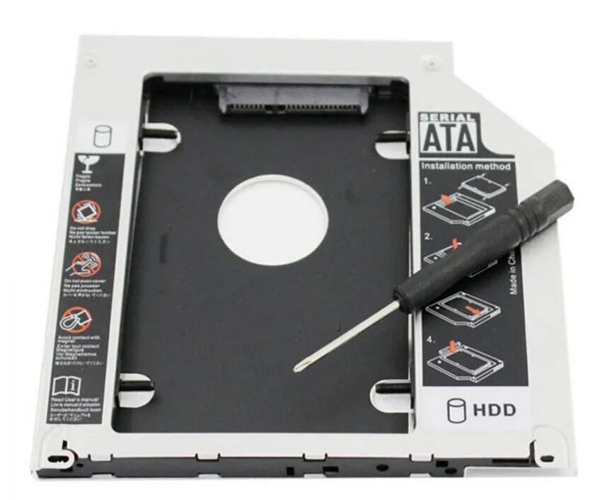 Hard Drive Caddy Tray for Apple Unibody MacBook/MacBook Pro 13 15 17 SuperDrive