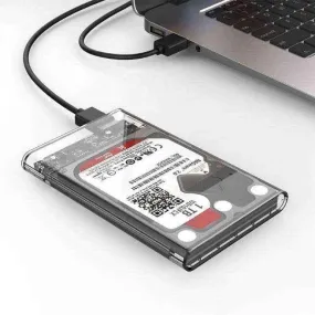 Hard drive enclosure Original ORICO 2139U3-CR 2.5 inch Transparent USB3.0
