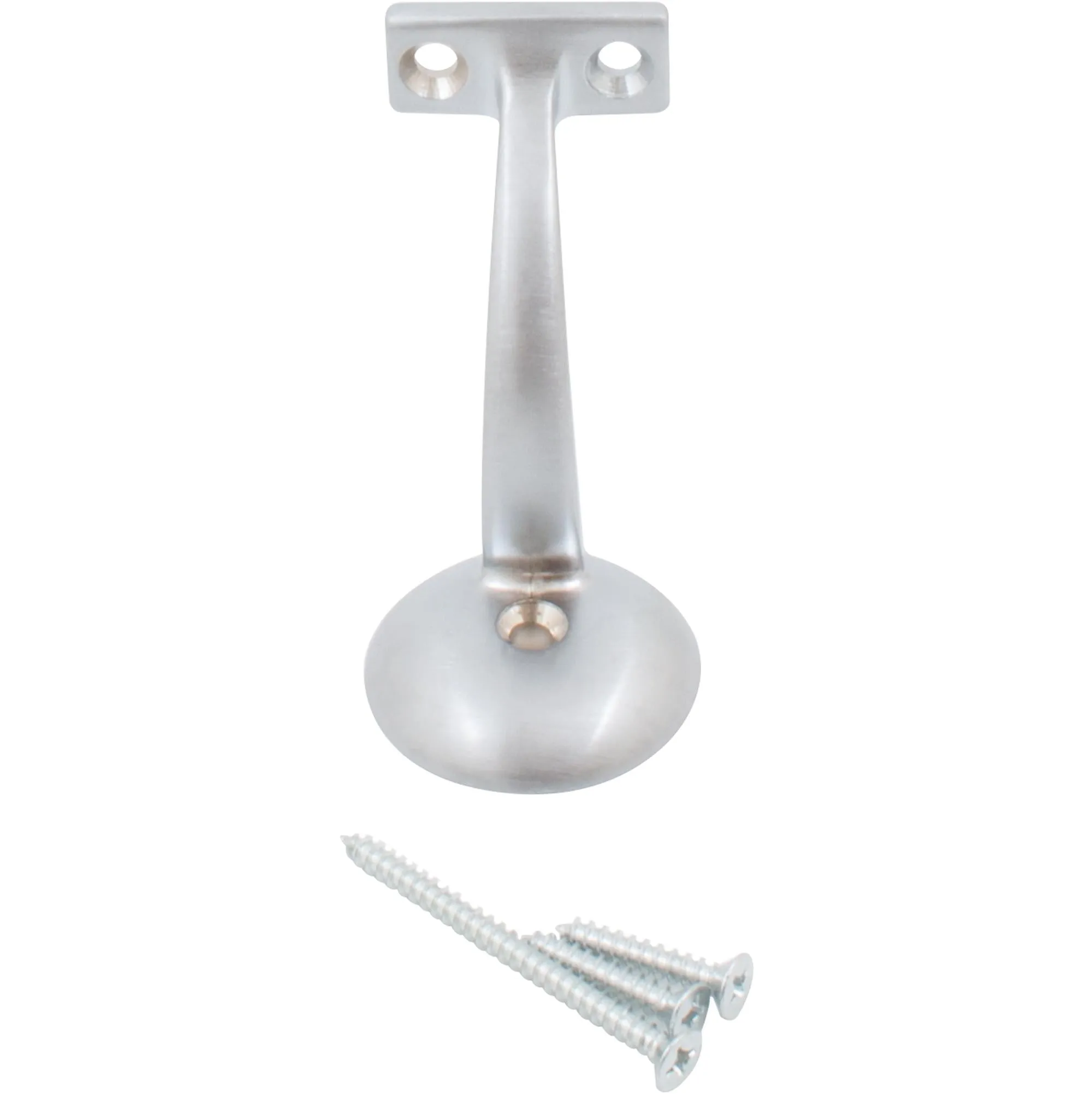 Heavy-Duty Extended Round Base Handrail Brackets