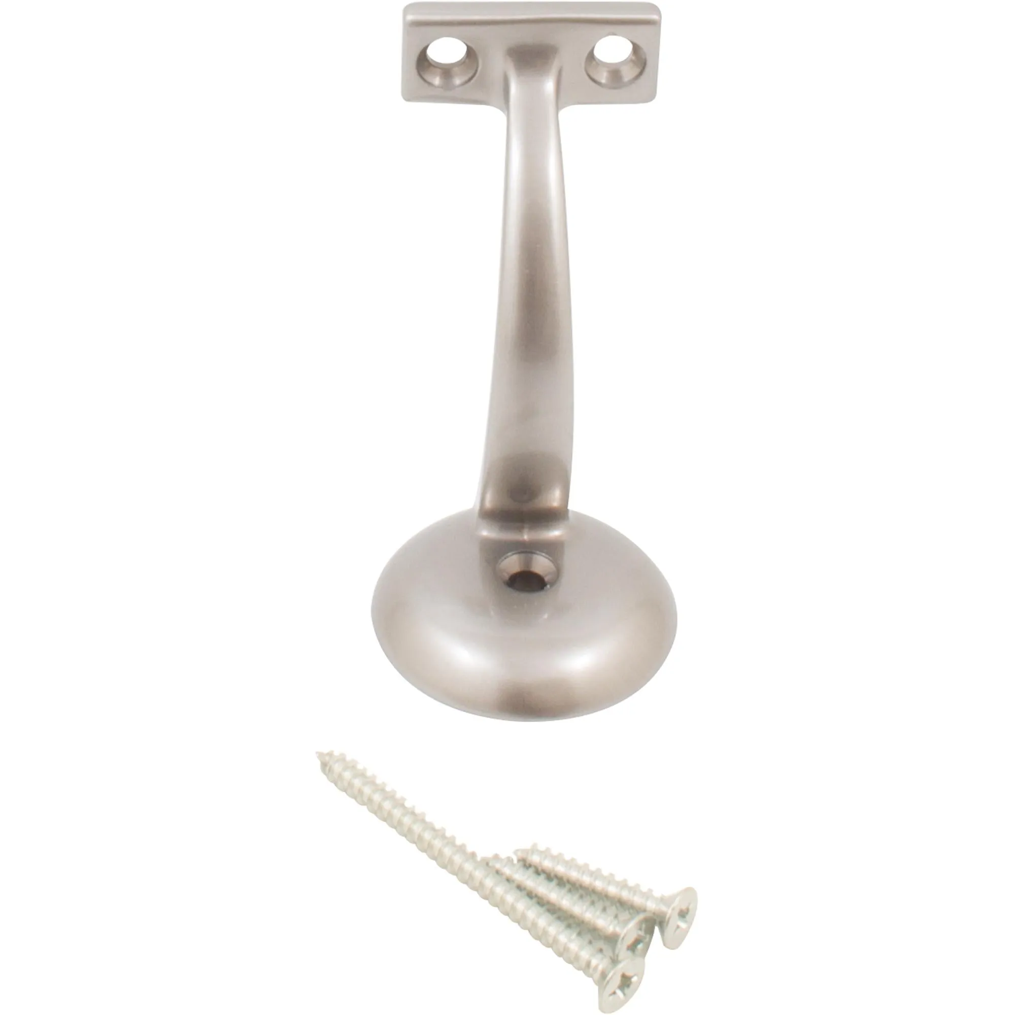 Heavy-Duty Extended Round Base Handrail Brackets