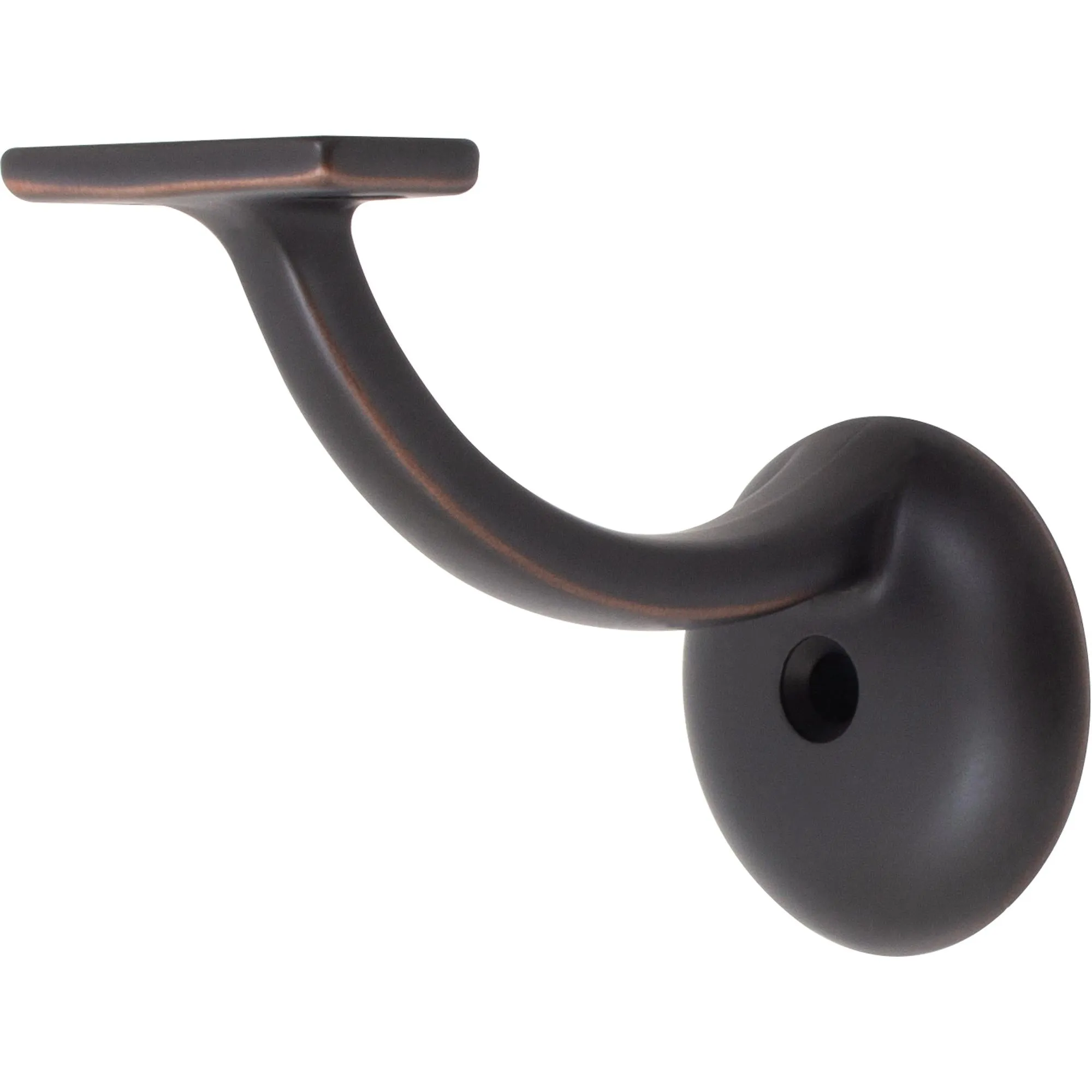 Heavy-Duty Extended Round Base Handrail Brackets