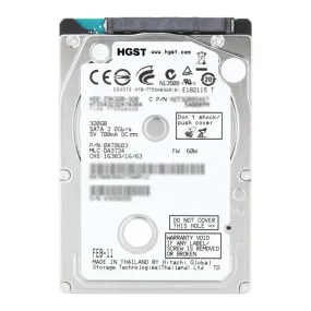 HGST 320GB 2.5 Inch Internal Laptop Hard Drive (Original Used)