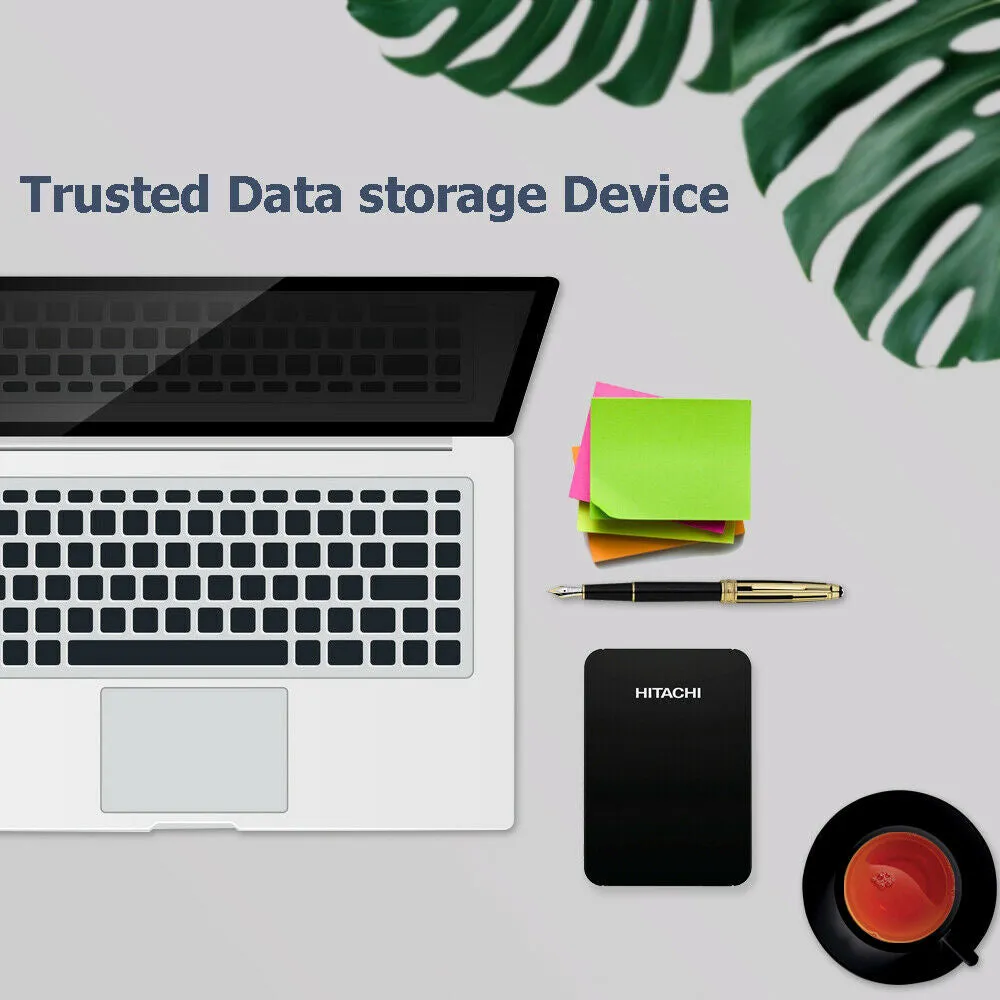 Hitachi 3.5" Touro Desk DX3 4TB USB 3.0 Mini Portable External Hard Drive for PC