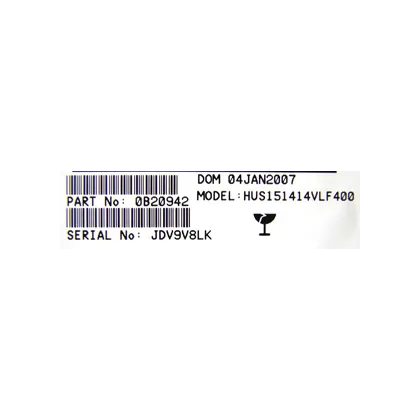Hitachi OEM 147GB 15K Fibre Channel HDD HUS151414VLF400
