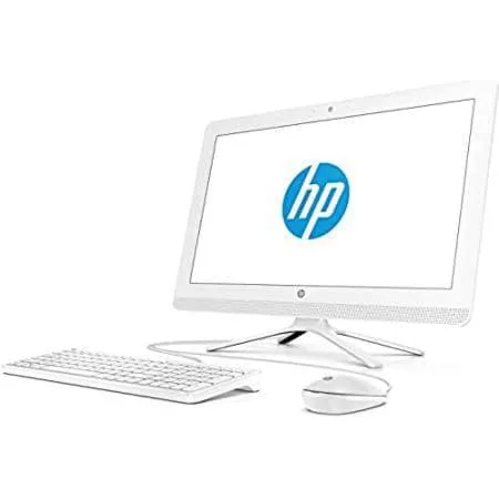 HP 22-b315ne All-in-One Desktop, Intel Core i3-7100U, 21.5 Inch, 4GB RAM, 1TB HDD, 2GB GPU, Windows 10, White.