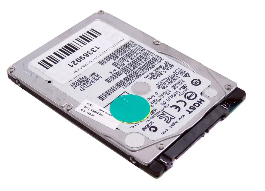 HP 678308-003 Hitachi 320GB 7.2K SATA 2.5" Hard Drive HTS725032A7E630
