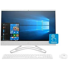 HP All-in-One 24-f0002ne Desktop, Intel Core i7-8700T, 24 Inch, 1TB, 8GB RAM, NVIDIA GeForce MX110 (2 GB), Win 10, Eng-Ara KB, Snow White