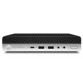 HP EliteDesk 800 G5 Tiny Mini PC i5-9500T Turbo 3.7 GHZ 16GB RAM 256GB NVME SSD Dedicated 4GB Graphics RX 560X Windows 11 Ready
