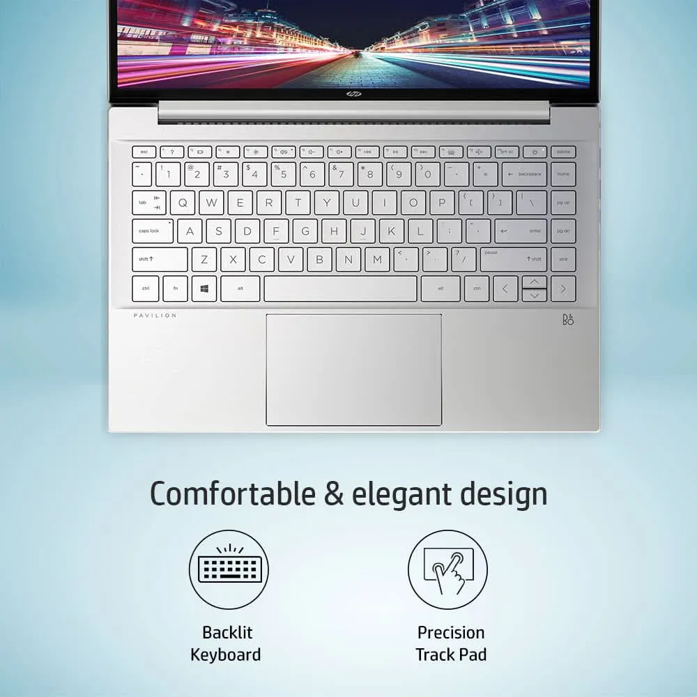 HP PAVILION 14-EC0035AU LAPTOP (AMD RYZEN 5 5500U/8GB/512GB SSD/AMD RADEON GRAPHICS/WINDOWS 10/FHD/MSO), 35.6 CM (14 INCH)