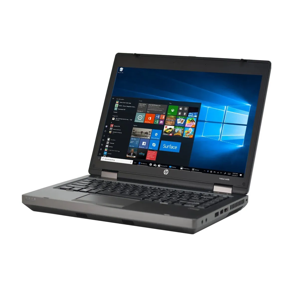 HP ProBook 6460b 14" HD (720p) Notebook PC - Intel Core i5-2410M @ 2.90 GHz (2nd Gen), 8GB RAM, 256GB SSD, Integrated Graphics, DVD-RW, VGA, DisplayPort (DP), Ethernet, Windows 10 Pro x64 (Certified Refurbished Grade A) - 1 Year Warranty