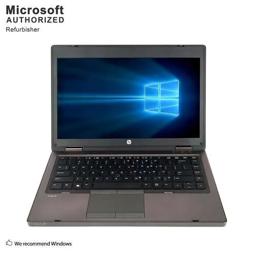 HP ProBook 6460B 14" Laptop - Intel Core i5-2410M @ 2.90 GHz, 8GB RAM, 128GB SSD, Integrated Graphics, DVD-RW, USB 2.0, VGA, DisplayPort (DP), Ethernet, Win 10 Pro x64 (Certified Refurbished Grade A) - 1 Year Warranty
