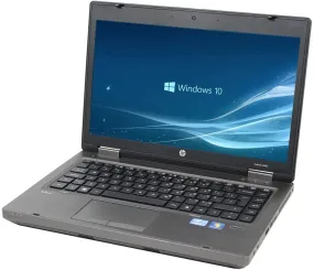 HP ProBook 6460B 14" Laptop - Intel Core i5-2410M @ 2.90 GHz, 8GB RAM, 128GB SSD, Integrated Graphics, DVD-RW, USB 2.0, VGA, DisplayPort (DP), Ethernet, Win 10 Pro x64 (Certified Refurbished Grade A) - 1 Year Warranty