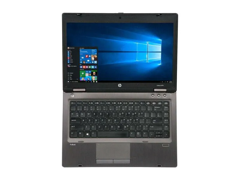 HP ProBook 6470b 14” HD (720p) - Intel Core i5-3320m @ 2.6GHz (3rd Gen) / 14" LED / 16GB RAM / 256GB SSD HDD / Windows 10 Professional x64 / USB 3.0   WiFi   Bluetooth - Grade A (Certified Refurbished) - 1 Year Warranty