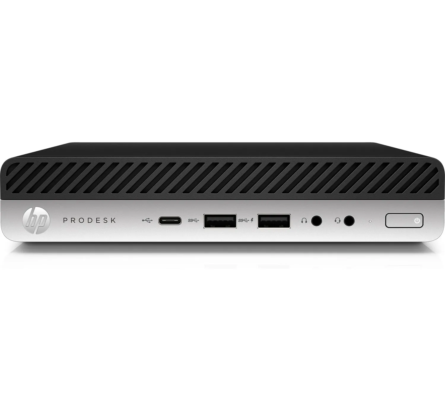 HP ProDesk 600-G4 Mini Desktop PC, Intel i3-8100T, 3.10GHz, 4GB RAM, 500GB HDD, Win10P - 4HG95UT#ABA (Certified Refurbished)