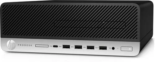 HP ProDesk 600 G5 SFF Desktop, Intel i3-9100, 3.60GHz, 8GB RAM, 500GB HDD, Win10P - 323L7U8#ABA