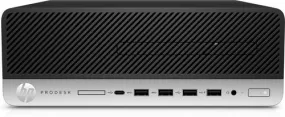 HP ProDesk 600 G5 SFF Desktop PC, Intel i5-9500, 3.0GHz, 8GB RAM, 500GB SATA, Win 10Pro - 9WW79UWR#ABA (Certified Refurbished)