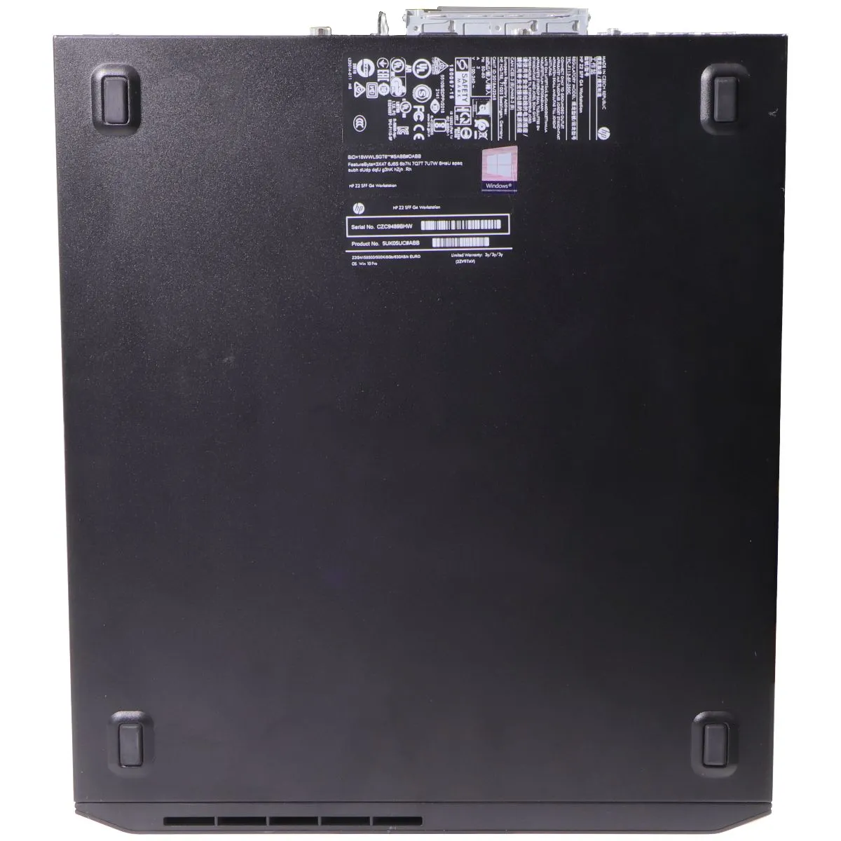 HP Z2 SFF G4 Workstation (F113-SF-250C) Intel i5-8500/500GB HDD/8GB/Win 10 Home