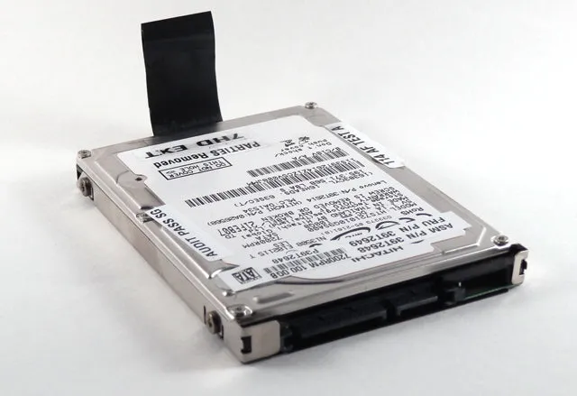 IBM Hitachi HTS721010G9SA00 100GB SATA Laptop HDD FRU 39T2649