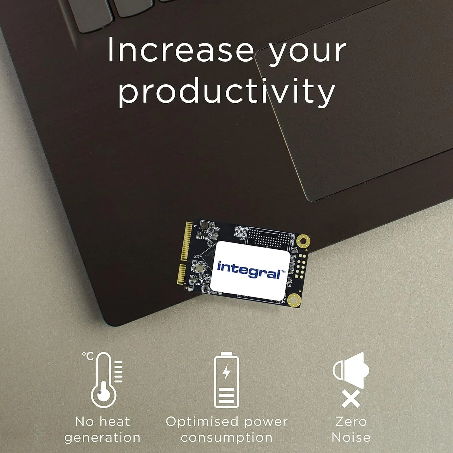 Integral 512GB mSATA Internal SSD, up to 520MB/s Read 450MB/s Write