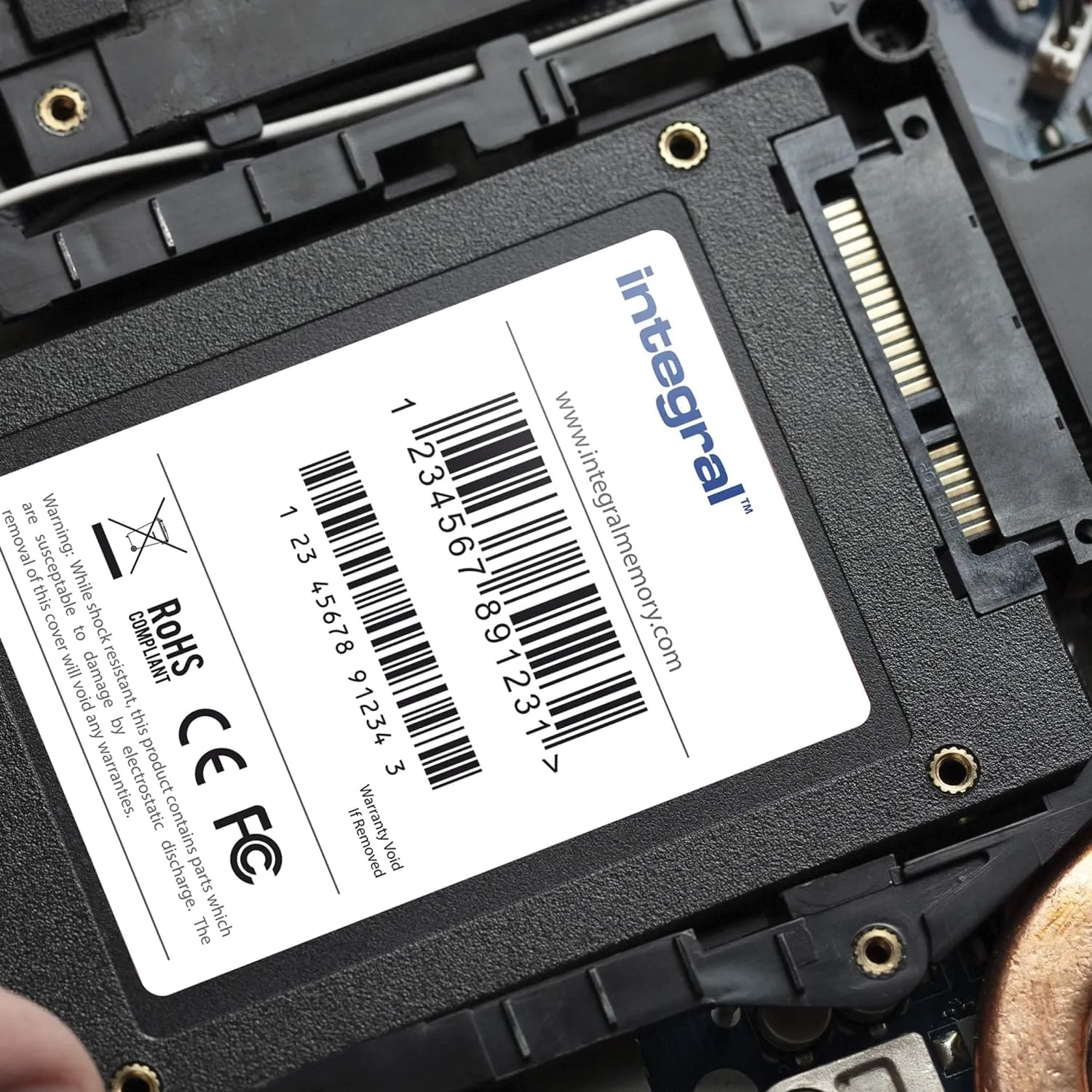 Integral V Series 2 480GB SATA III 2.5 Internal SSD, Up To 520MB/S Read 470MB/S Write, INSSD480GS625V2, Solid State Hard Drive