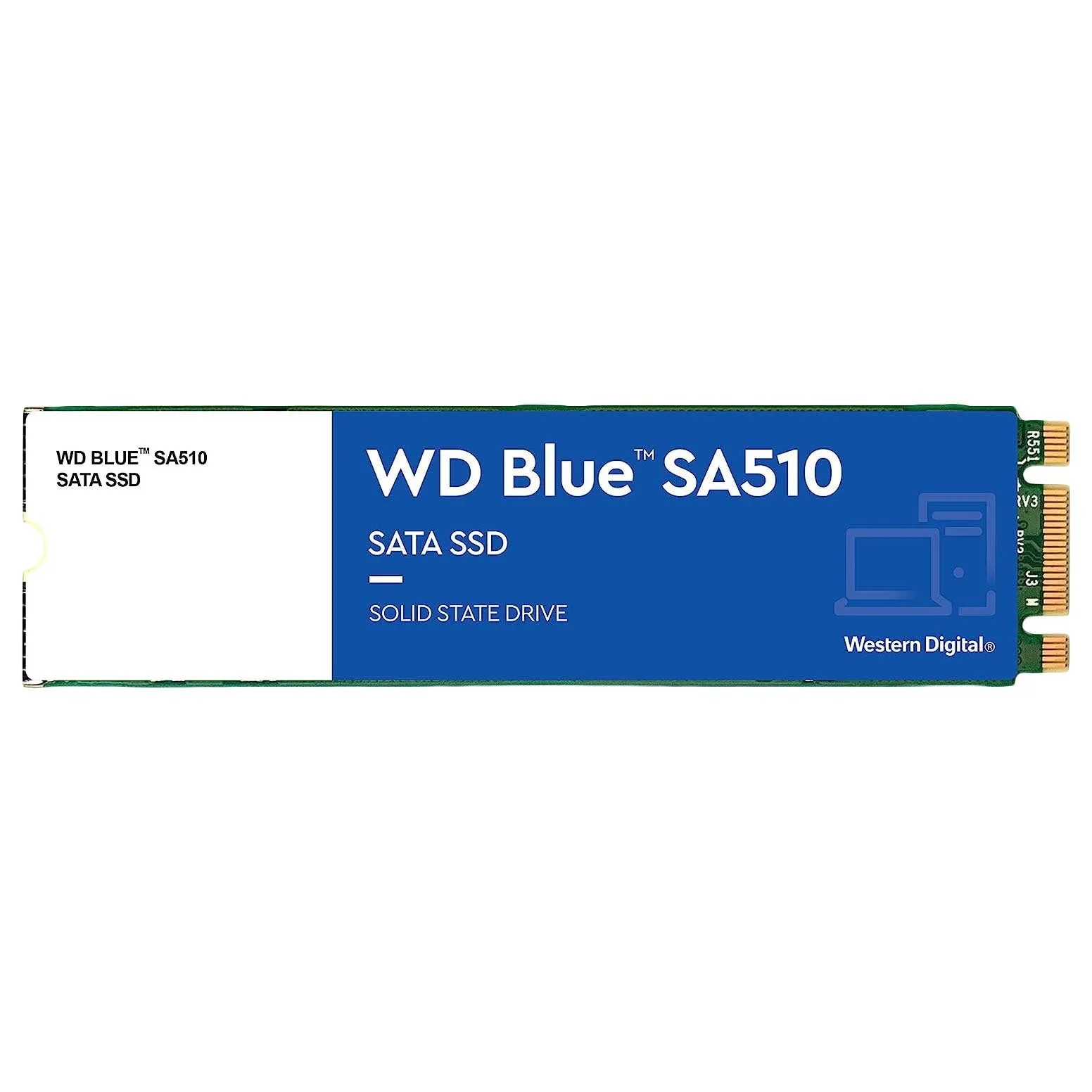 Internal solid state drive Western Digital WD Blue SA510, WDS500G3B0B, 500GB, M.2 2280