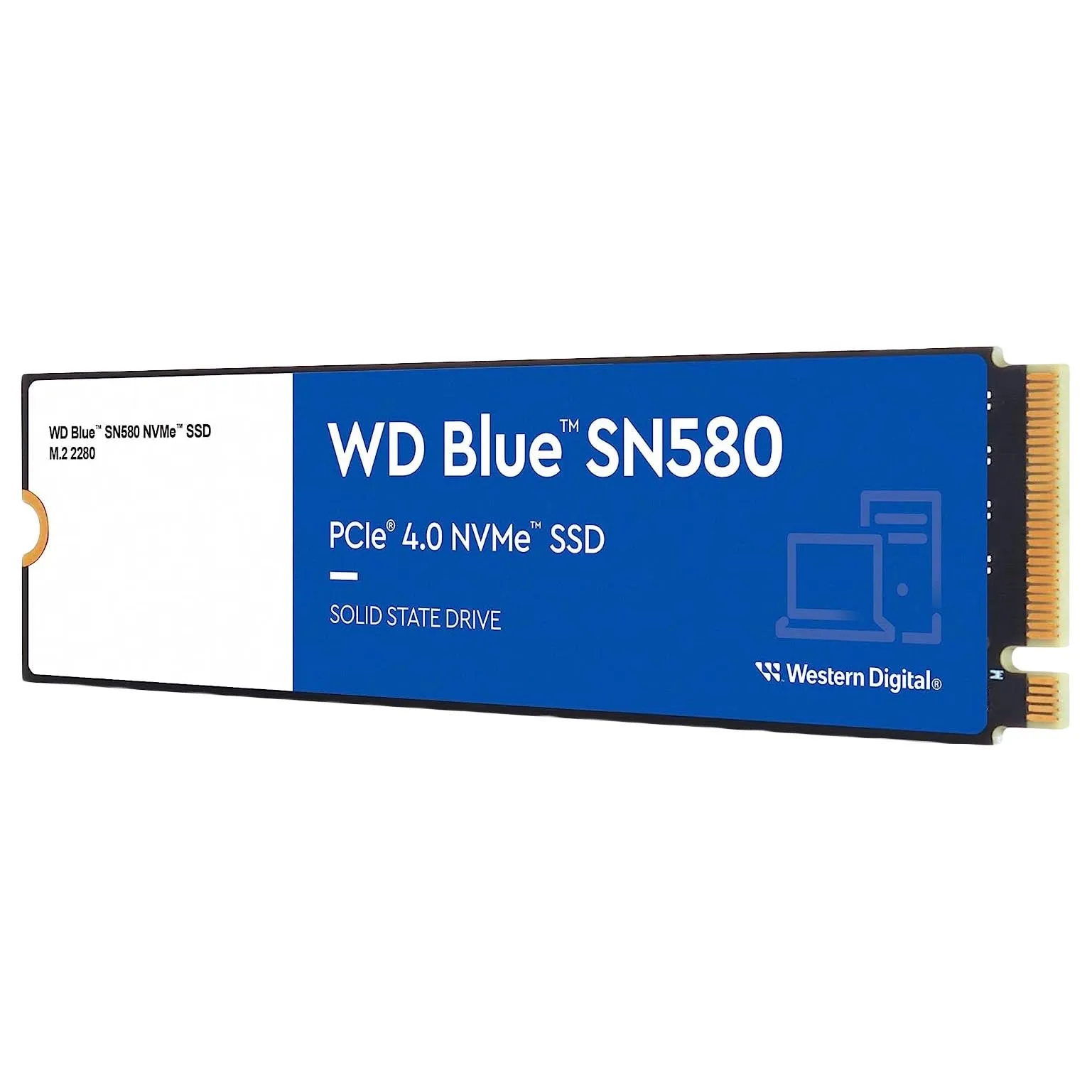 Internal solid state drive Western Digital WD Blue SN580, WDS100T3B0E, 1TB, M.2 2280