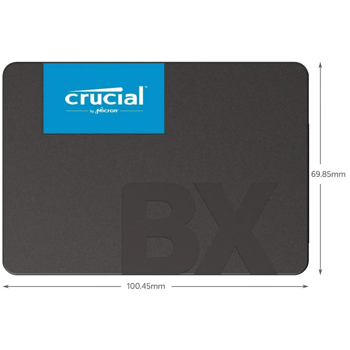 Internal SSD Crucial BX500, 1TB, 2.5", SATA III
