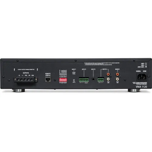 JBL VMA1120 Bluetooth-Enabled Mixer/Amplifier (5-In/1-Out) - 120W