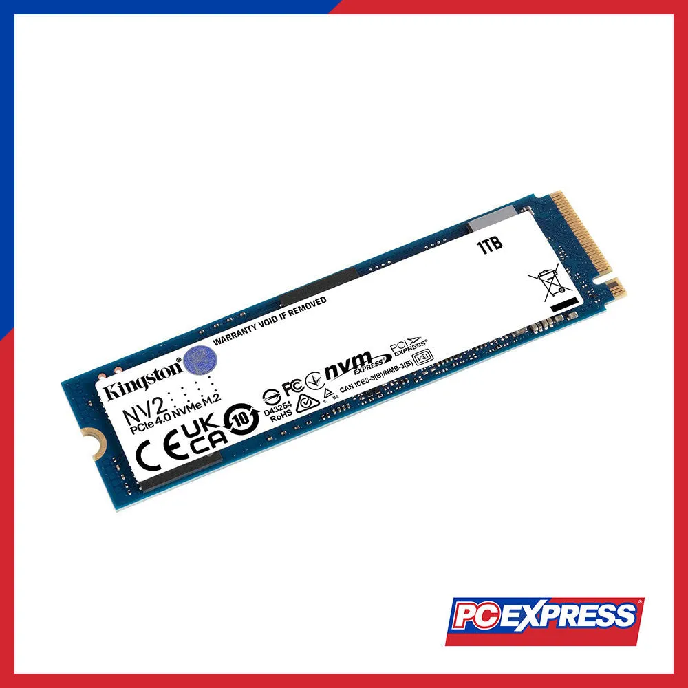 KINGSTON 1TB NV2 PCIE NVME M.2 (SNV2S/1000G) Solid State Drive