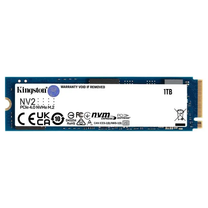 KINGSTON 1TB PCIE 4.0 NVME SSD SNV2S/1000G
