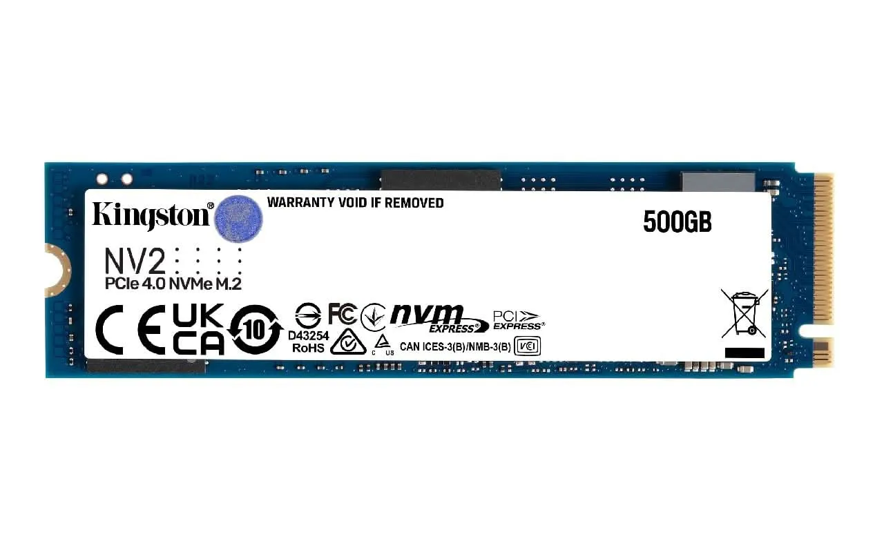 KINGSTON 500GB NVME M.2 NV2 INTERNAL SSD SNV25/500G