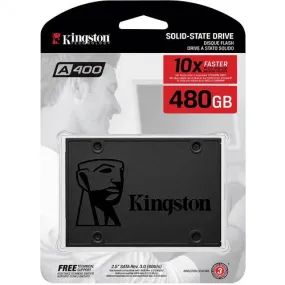 Kingston A400 - 480GB Internal SSD 2.5 Inch SATA -  SA400S37/480G