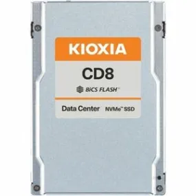 KIOXIA CD8-R KCD8XRUG15T3 15 TB Solid State Drive - 2.5" Internal - PCI Express NVMe (PCI Express NVMe 4.0 x4) - Read Intensive