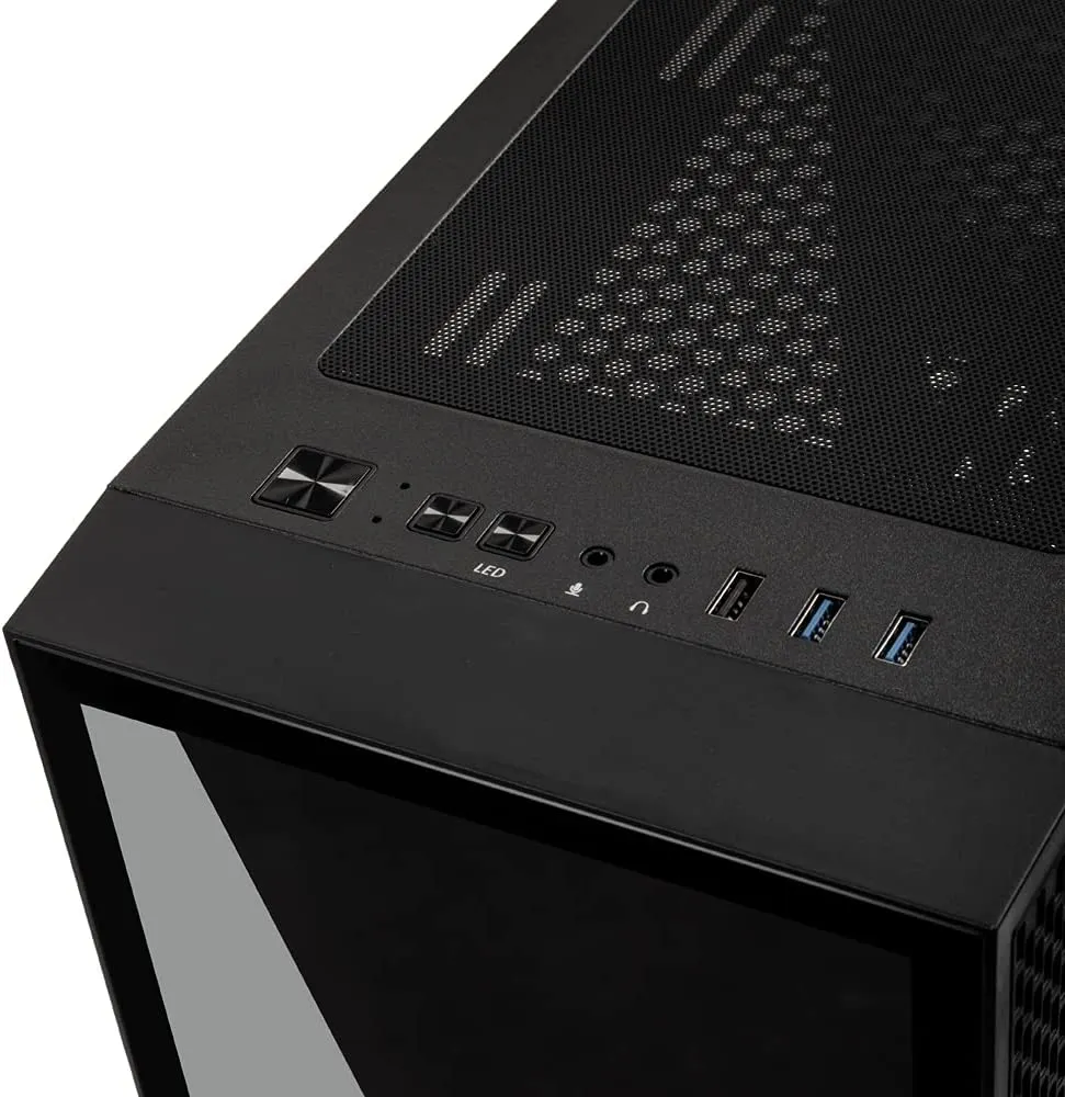 Kolink Void Rift ARGB Midi Tower Gaming Case, Tempered Glass, ATX Desktop PC Case Black