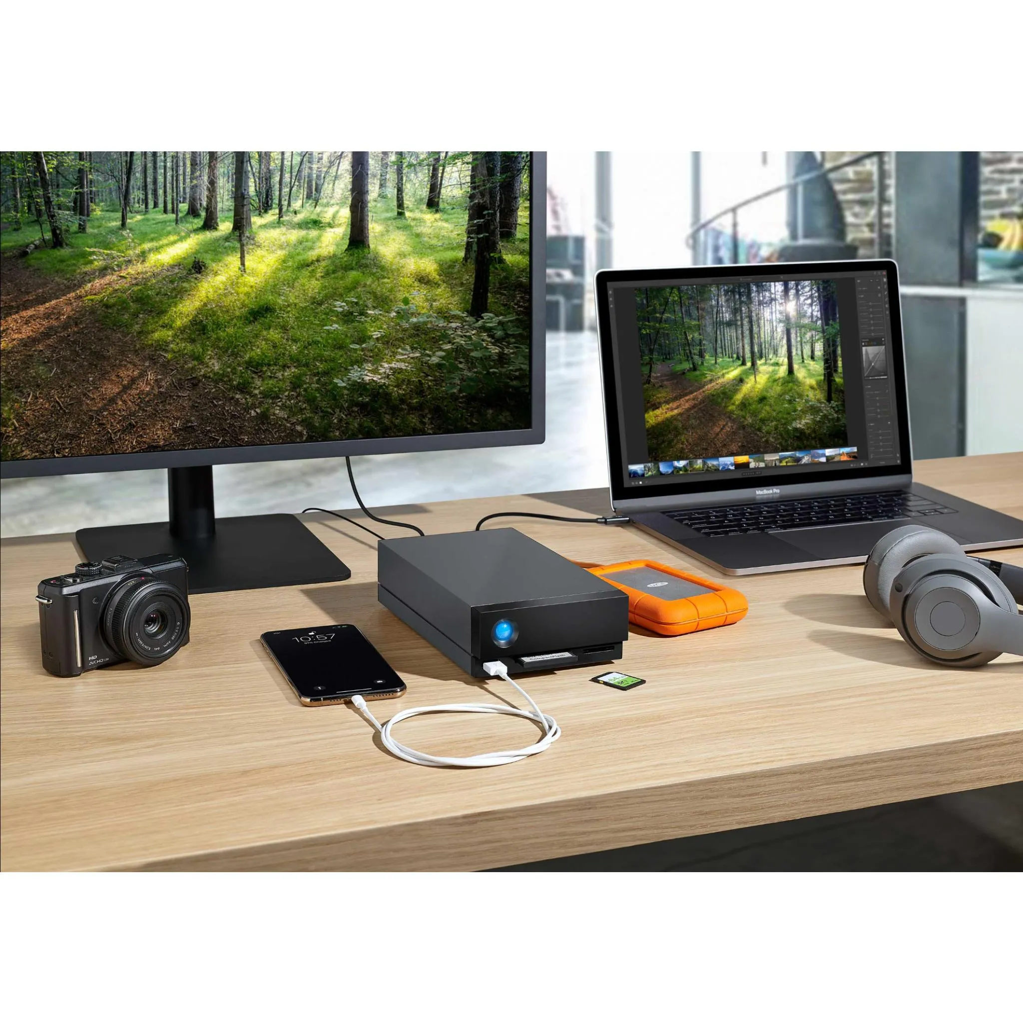 LaCie 1big Dock Thunderbolt 3 HDD Desktop Storage 8TB