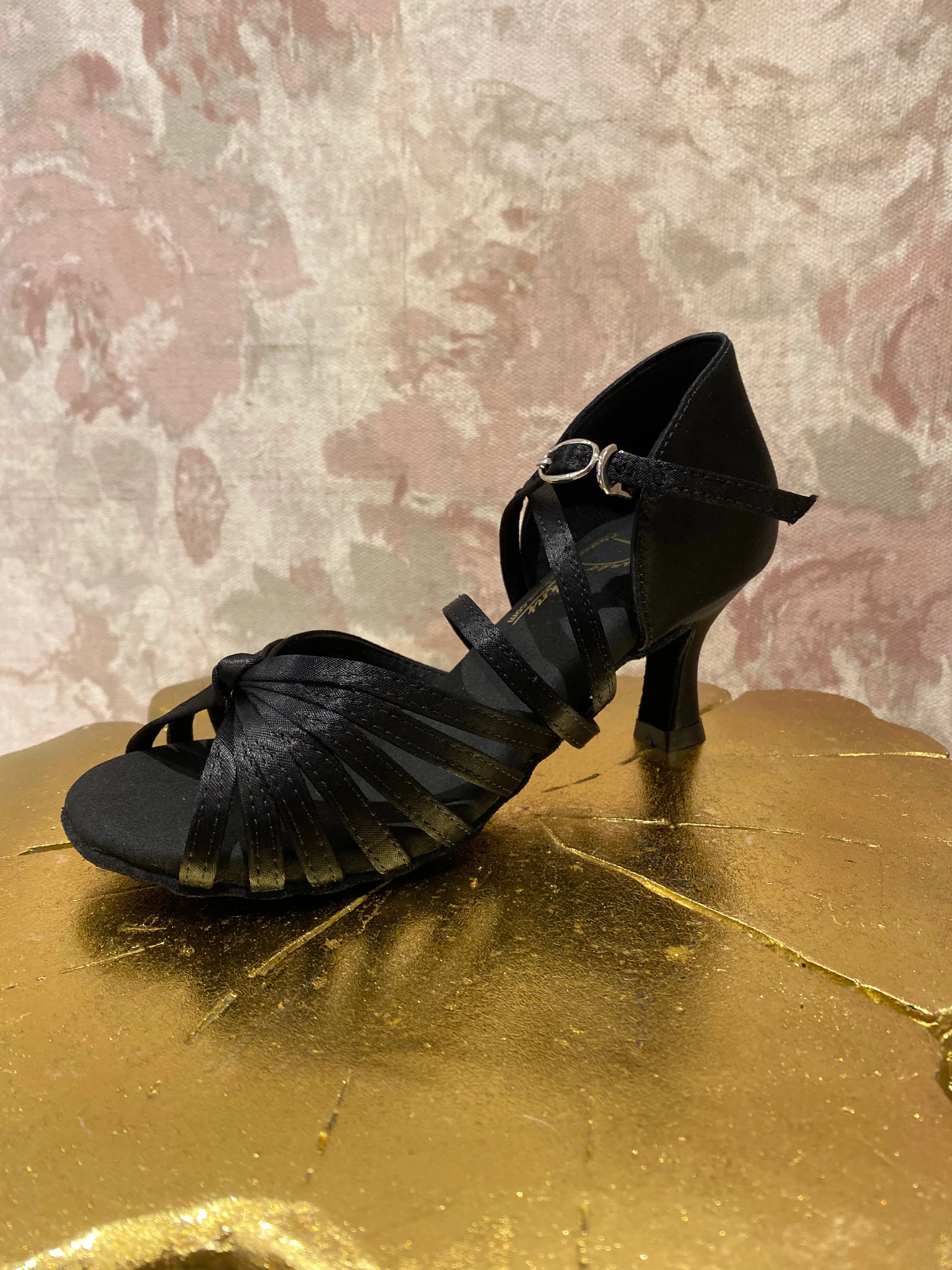 Ladies Sol Black Ballroom Shoes
