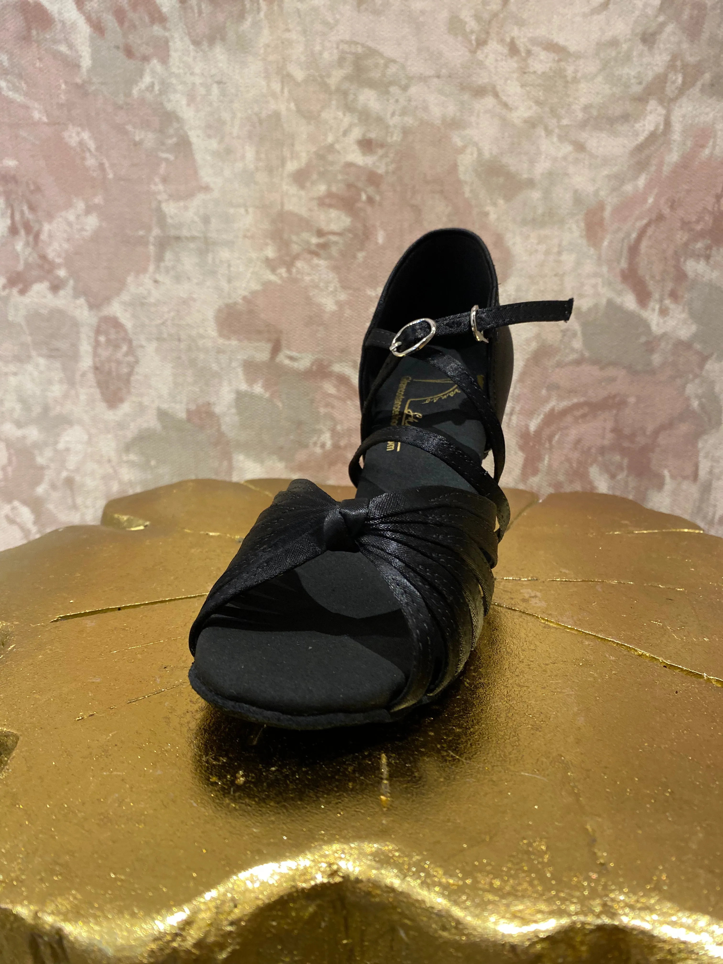 Ladies Sol Black Ballroom Shoes