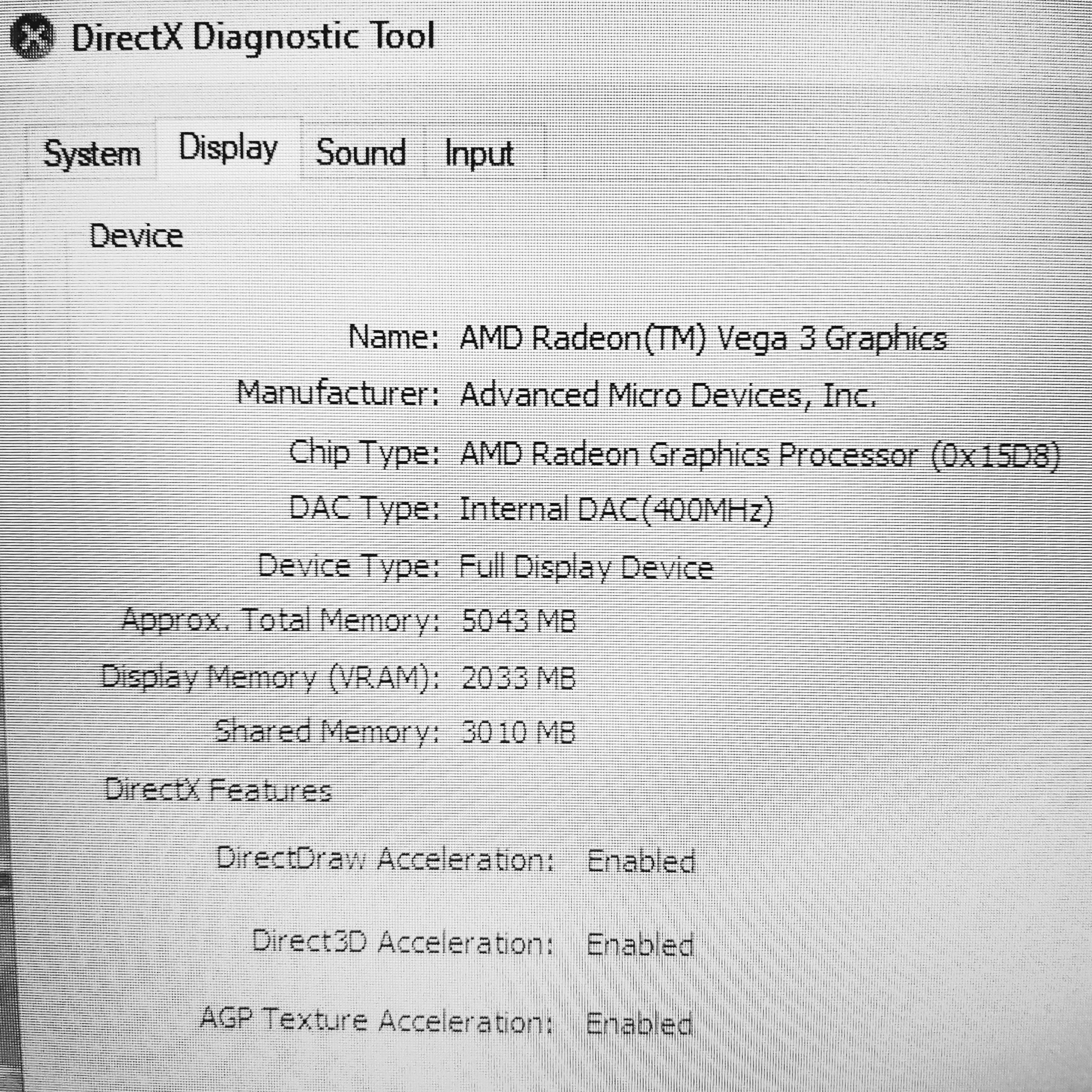 Lenovo IdeaPad L340 81LW Ryzen 3 3200u Radeon Vega 3 (Used Very Clean)