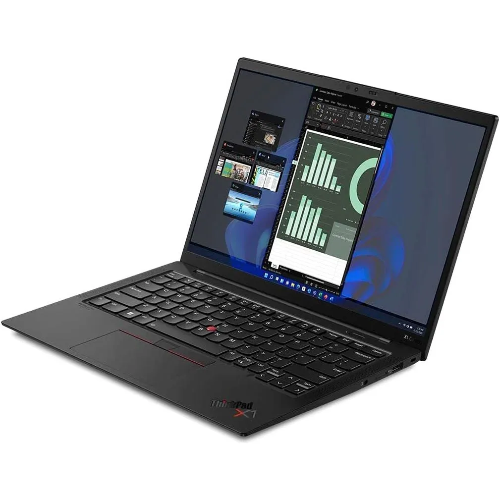Lenovo ThinkPad 14" Laptop X1 Carbon Gen 10 Intel i7-1260P 16GB RAM 512GB SSD Windows 11 Pro