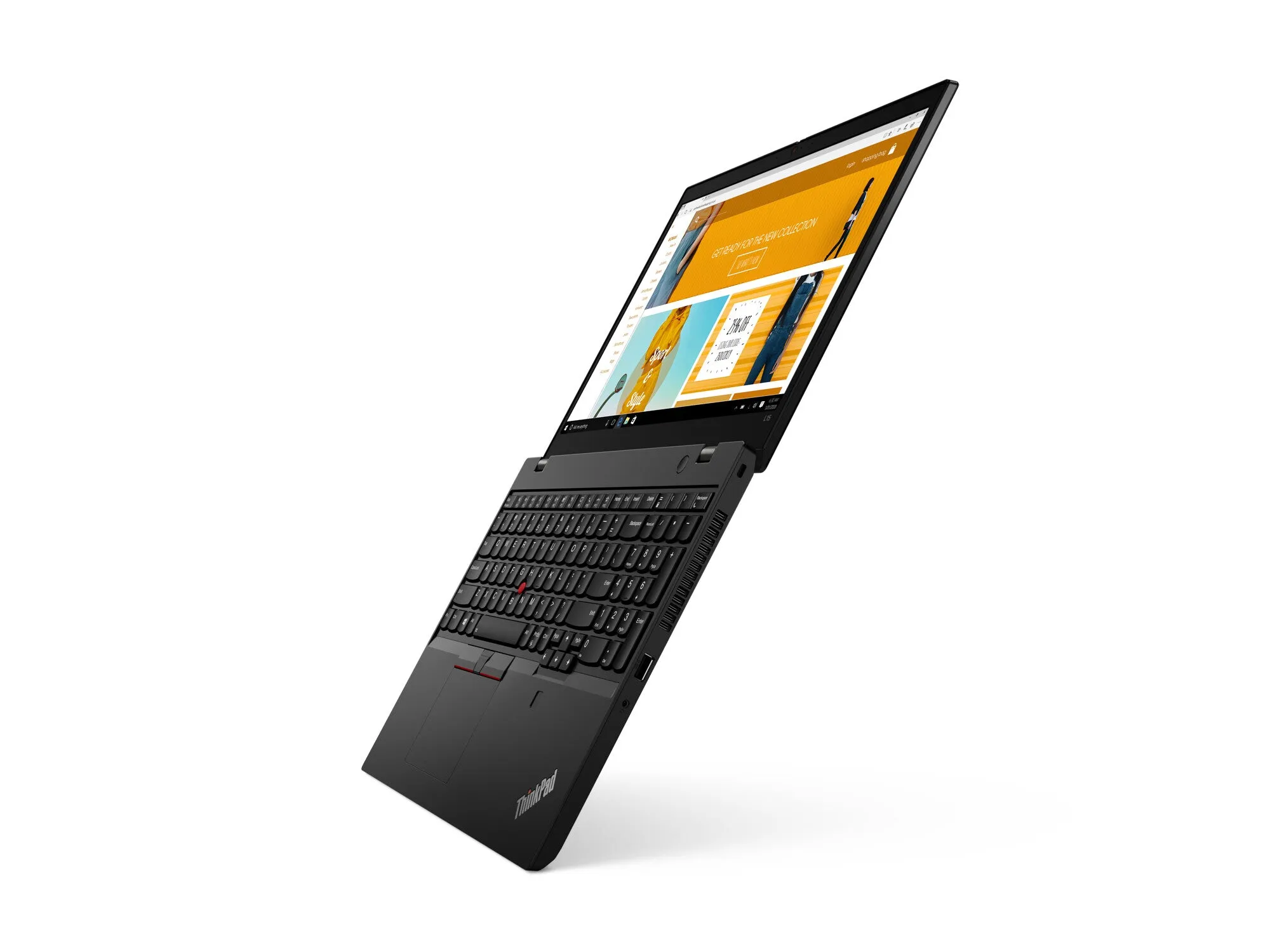 Lenovo ThinkPad L15 Gen 1 (AMD) AMD Ryzen™ 5 PRO 4650U Laptop 39.6 cm (15.6") Full HD 8 GB DDR4-SDRAM 256 GB SSD Wi-Fi 6 (802.11ax) Windows 10 Pro Black