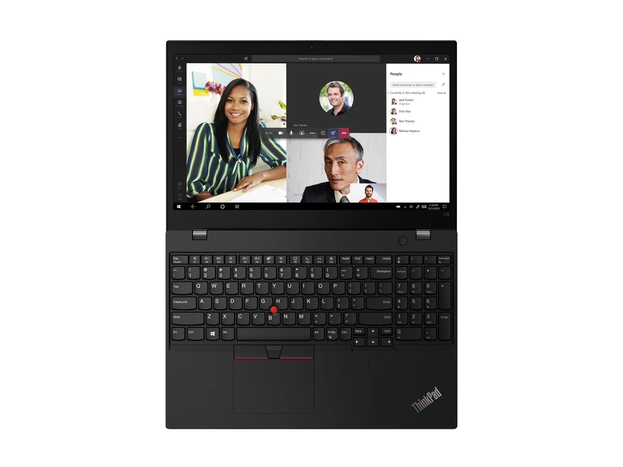 Lenovo ThinkPad L15 Gen 1 (AMD) AMD Ryzen™ 5 PRO 4650U Laptop 39.6 cm (15.6") Full HD 8 GB DDR4-SDRAM 256 GB SSD Wi-Fi 6 (802.11ax) Windows 10 Pro Black
