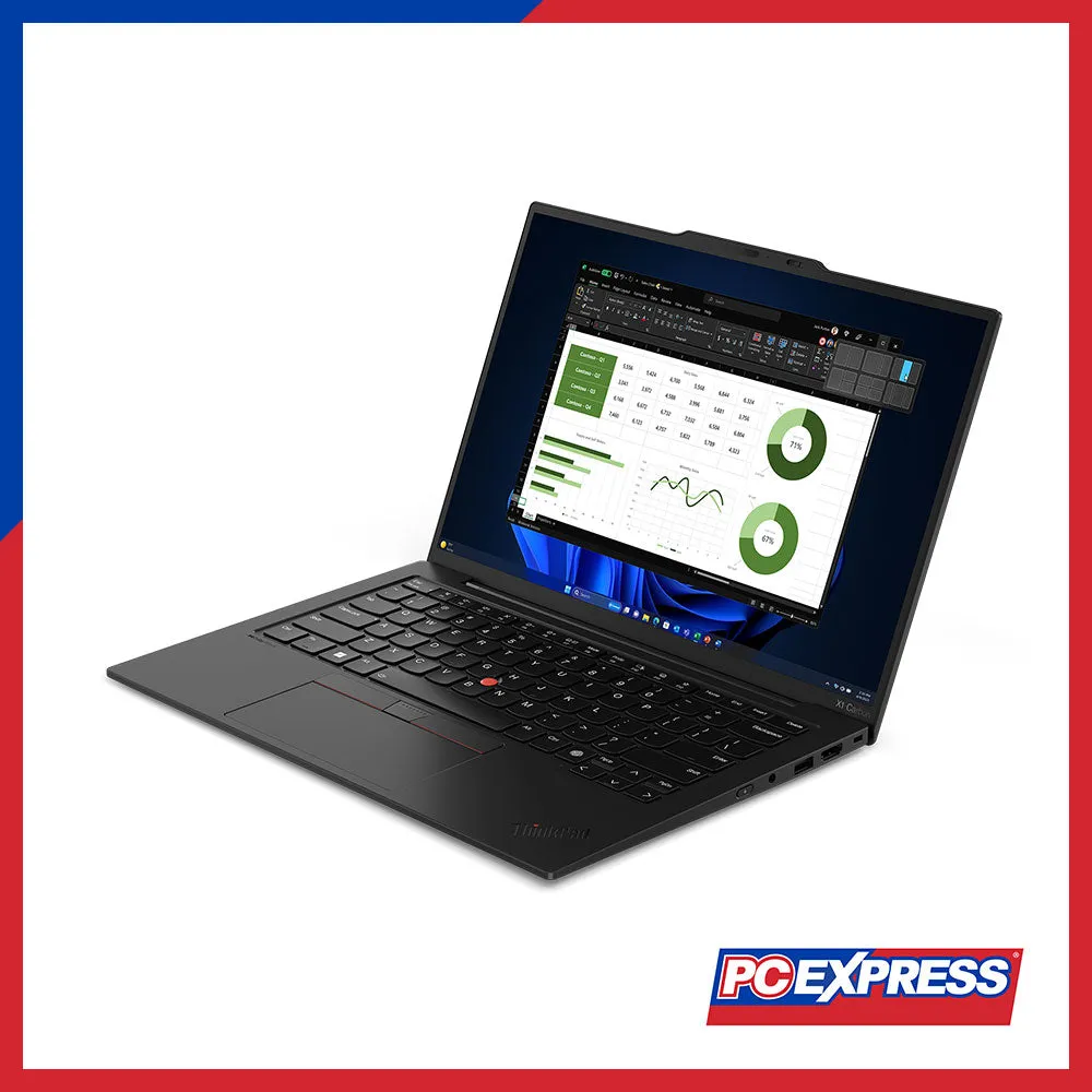 LENOVO ThinkPad X1 Carbon Gen 12 (21KCS00700) Intel® Core™ Ultra 7 Laptop (Black)