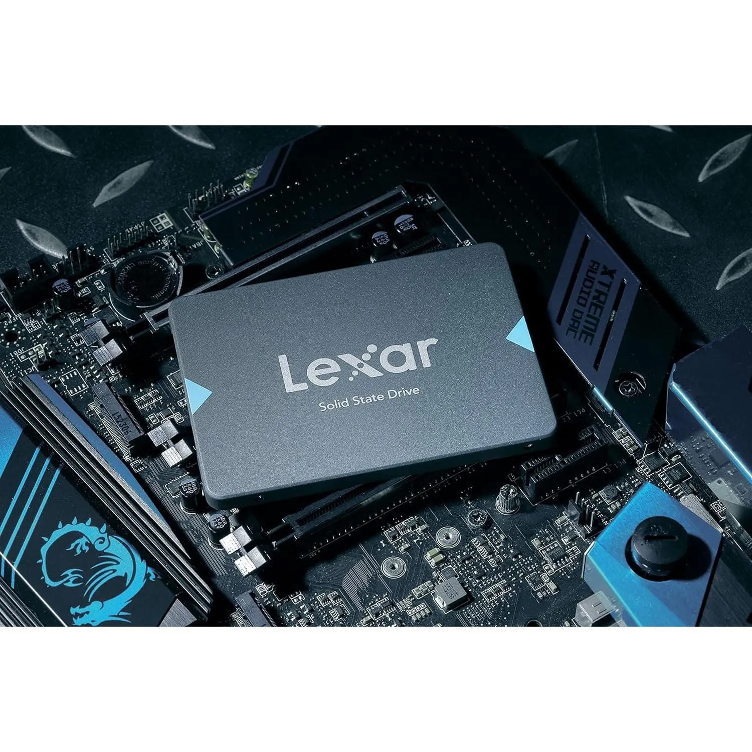 Lexar NQ100 2.5” SATA III (6Gb/s) 240GB SSD, Up to 550MB/s Read Solid State Drive, Internal SSD for Laptop, Desktop Computer/PC (LNQ100X240G-RNNNG)